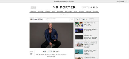 Mr Porter Blog