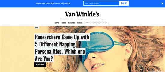 Van Winkles Blog