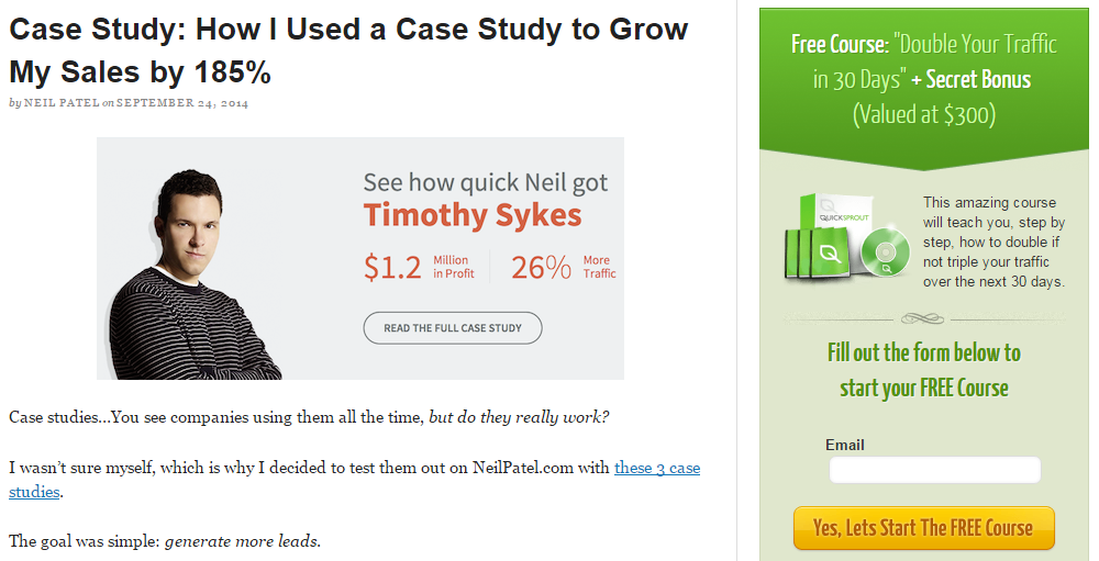 SEO Case Study 8