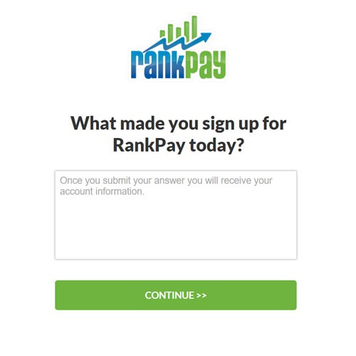 RankPay Thank You Survey