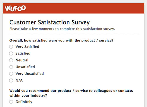 Customer Satisfaction Survey