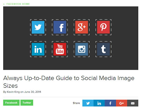 Social Media Image Guide